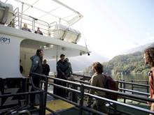 Guests are welcomed onboard a RealNZ vessel by the friendly crew